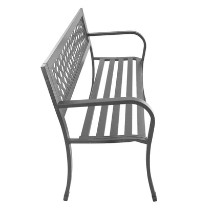 Havebænk 125x53 cm Grafit H-048