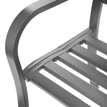 Havebænk 125x53 cm Grafit H-048