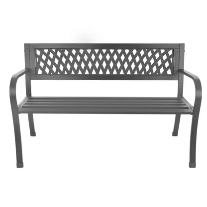 Havebænk 125x53 cm Grafit H-048