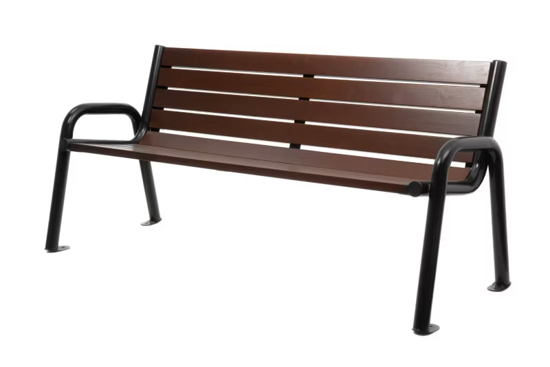 Havebænk 2003 170 cm Palisander Stål