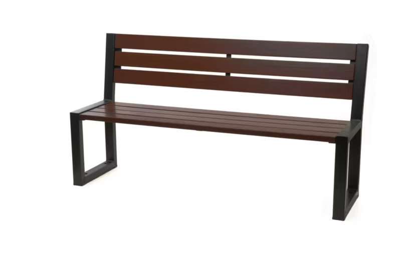 Havebænk 2004 162 cm Palisander Stål