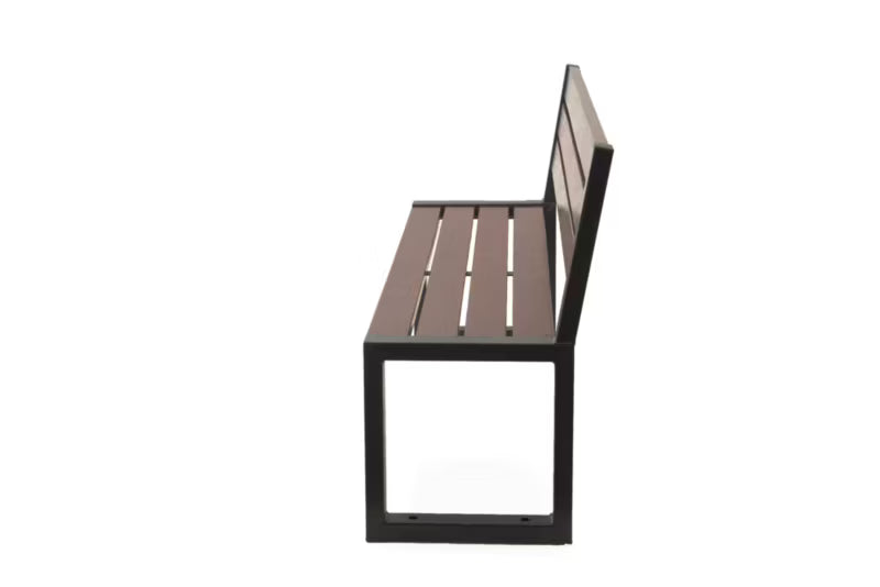 Havebænk 2004 162 cm Palisander Stål