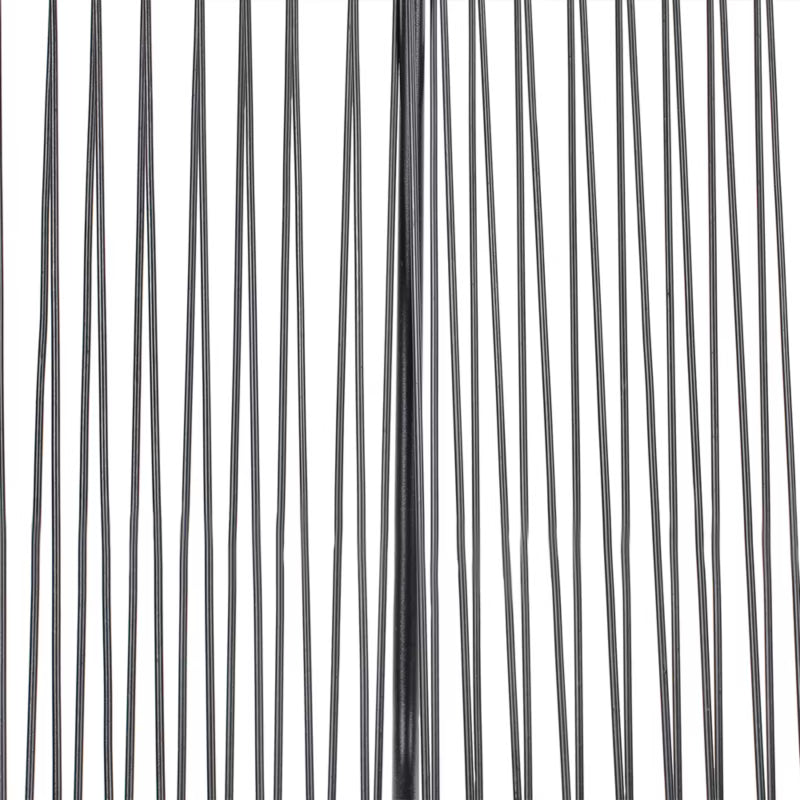 Havebænk Acapulco II 114 cm Sort Stål