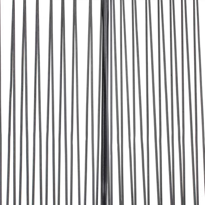 Havebænk Acapulco II 114 cm Sort Stål