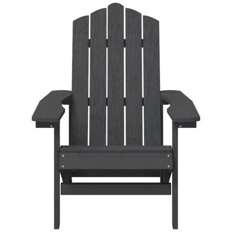 Havebænk Adirondack 73x83x92 cm Antracit 2 Stk. WM-3095693