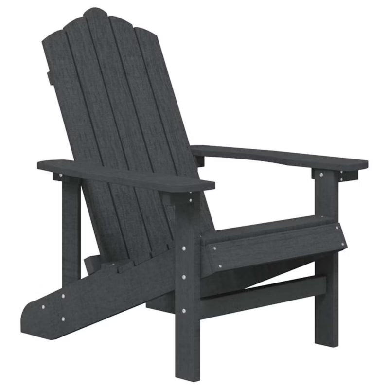 Havebænk Adirondack 73x83x92 cm Antracit 2 Stk. WM-3095693