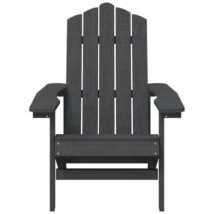 Havebænk Adirondack 73x83x92 cm Antracit 2 Stk. WM-3095693