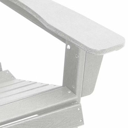 Havebænk Adirondack 74x92 cm Hvid WM-42006621