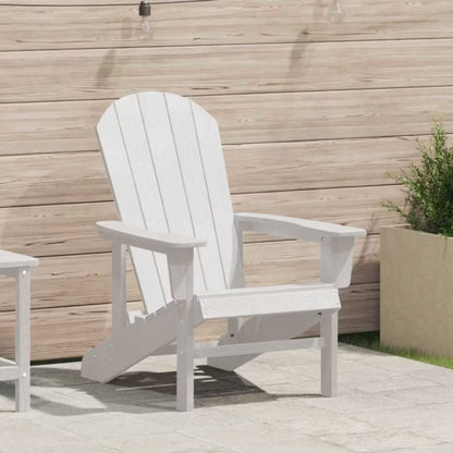 Havebænk Adirondack 74x92 cm Hvid WM-42006621