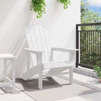 Havebænk Adirondack 74x92 cm Hvid WM-42006621