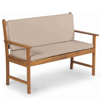 Havebænk FDZN 4013-T 122x57 cm Brun Akacietræ