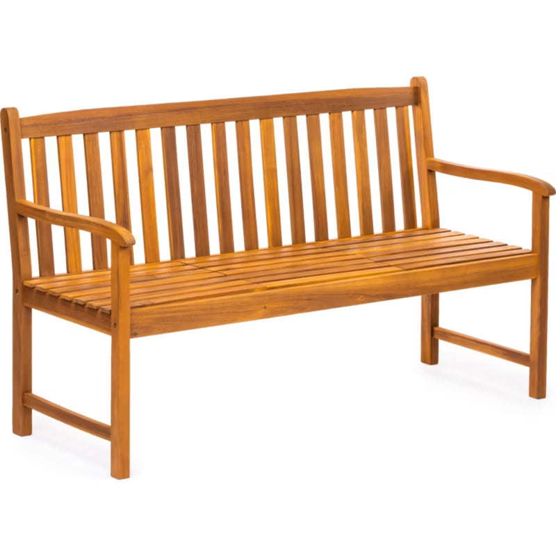 Havebænk FDZN 4020-T 150x61x91 cm Akacietræ Natur