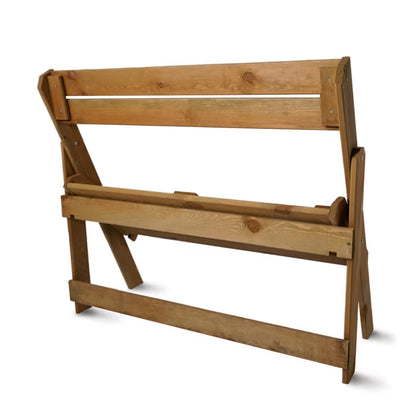 Havebænk Fyrretræ Sammenklappelig 105x46 cm