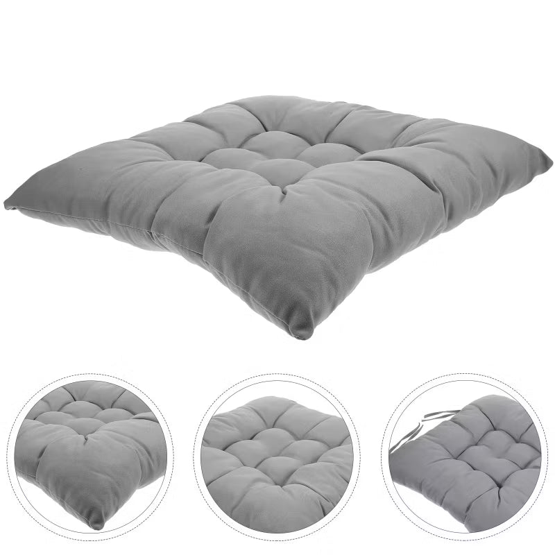 Havebænk HM-125 125 cm Sort med Hynder