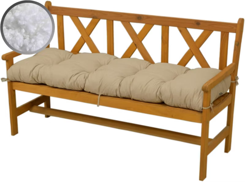 Havebænk Hynde Bono 160x50 cm Beige