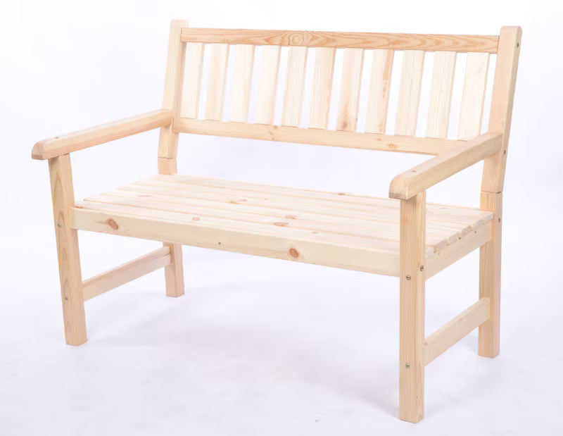 Havebænk MIR 117x70x90 cm Natur Træ