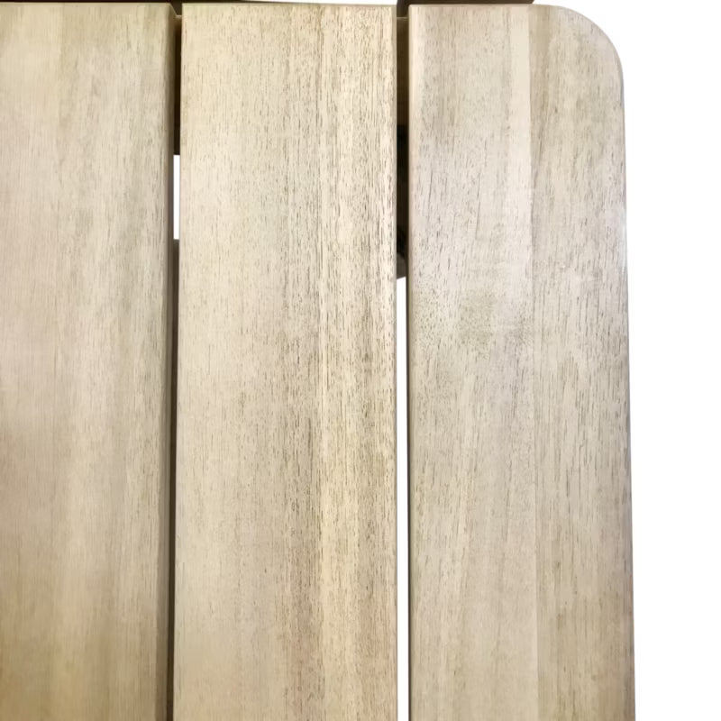 Havebænk Riveo 128x34 cm Akacie Natur Hvid