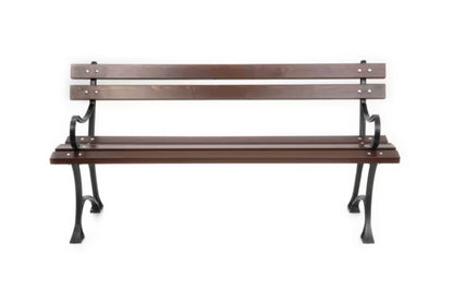 Havebænk Støbejern 150 cm Palisander 0120