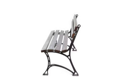 Havebænk Støbejern 150 cm Palisander