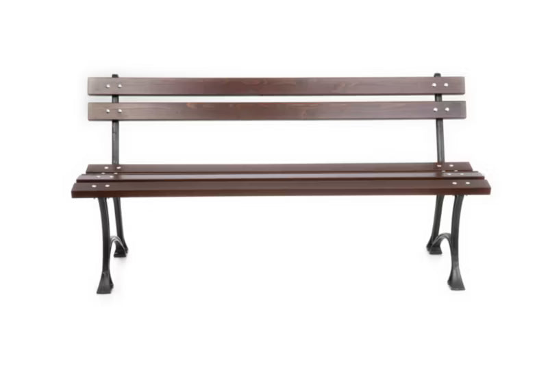 Havebænk Støbejern 150 cm Palisander