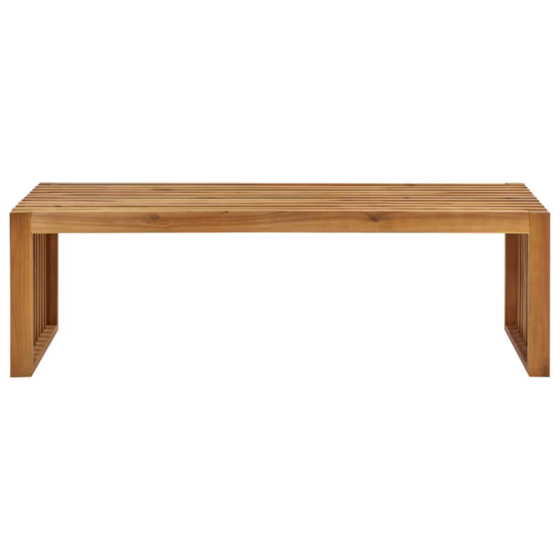 Havebænk Sulzano 150 cm Akacietræ Brun 2 Stk