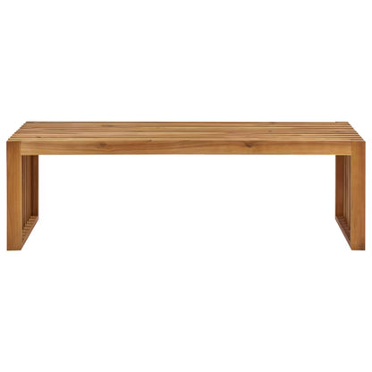 Havebænk Sulzano 150 cm Akacietræ Brun 2 Stk