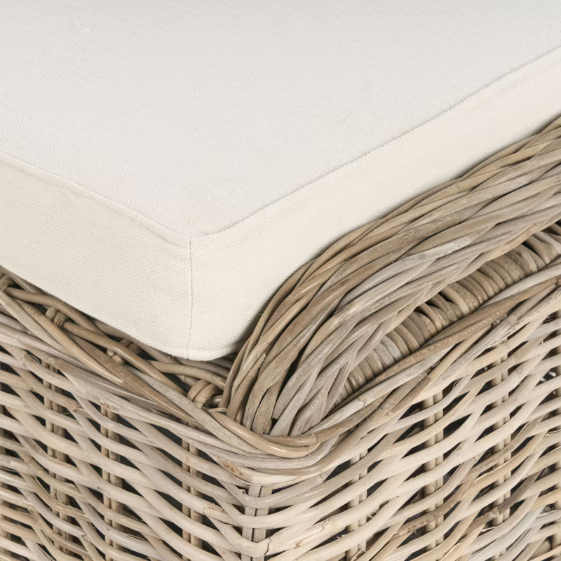Havebænk Susua 140 cm Natur Rattan