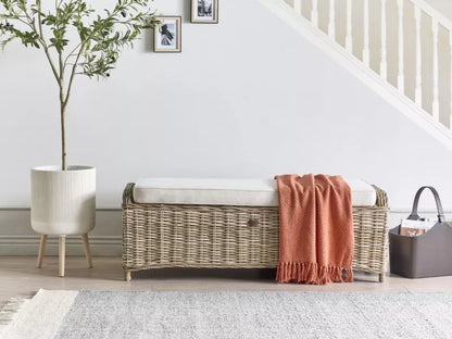 Havebænk Susua 140 cm Natur Rattan