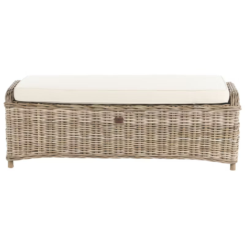 Havebænk Susua 140 cm Natur Rattan
