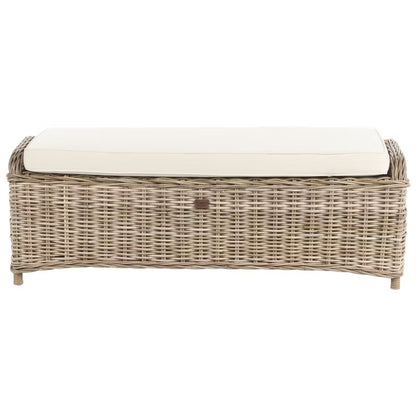 Havebænk Susua 140 cm Natur Rattan