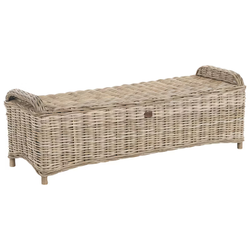 Havebænk Susua 140 cm Natur Rattan