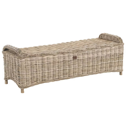 Havebænk Susua 140 cm Natur Rattan