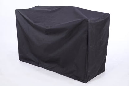 Havebænk Træ 118x44 cm Brun med Ryglæn
