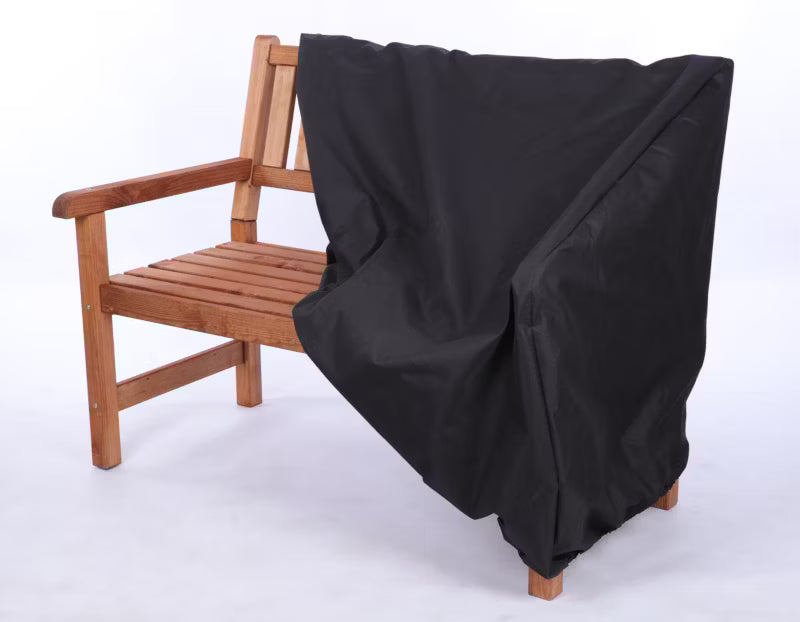 Havebænk Træ 90x117x70 cm 2-Personers med Ryglæn