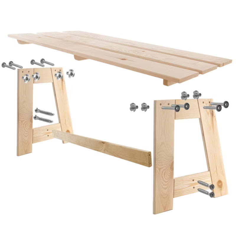 Havebænk Uden Ryglæn 119 cm Træ