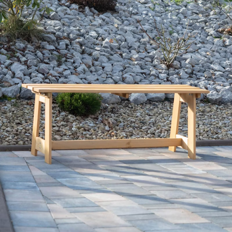 Havebænk Uden Ryglæn 119 cm Træ