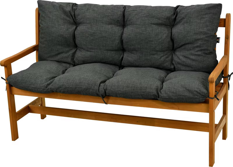 Havebænkshynde 120x50 cm Antracit