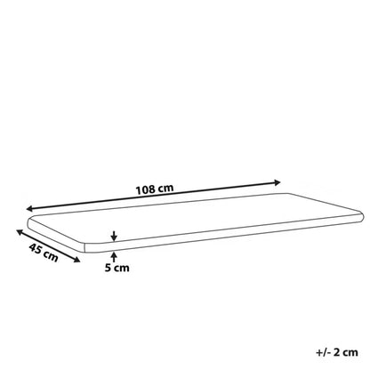 Havebænkshynde Sovana 108x45 cm Grå