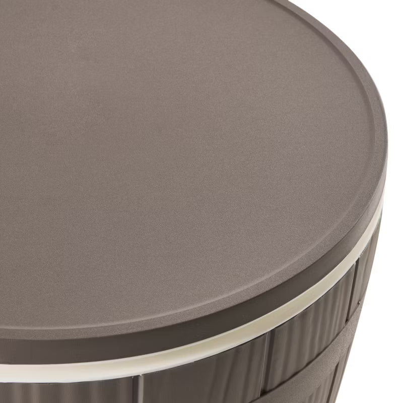 Havebar Silg 49 cm med Køleboks Beige Grå