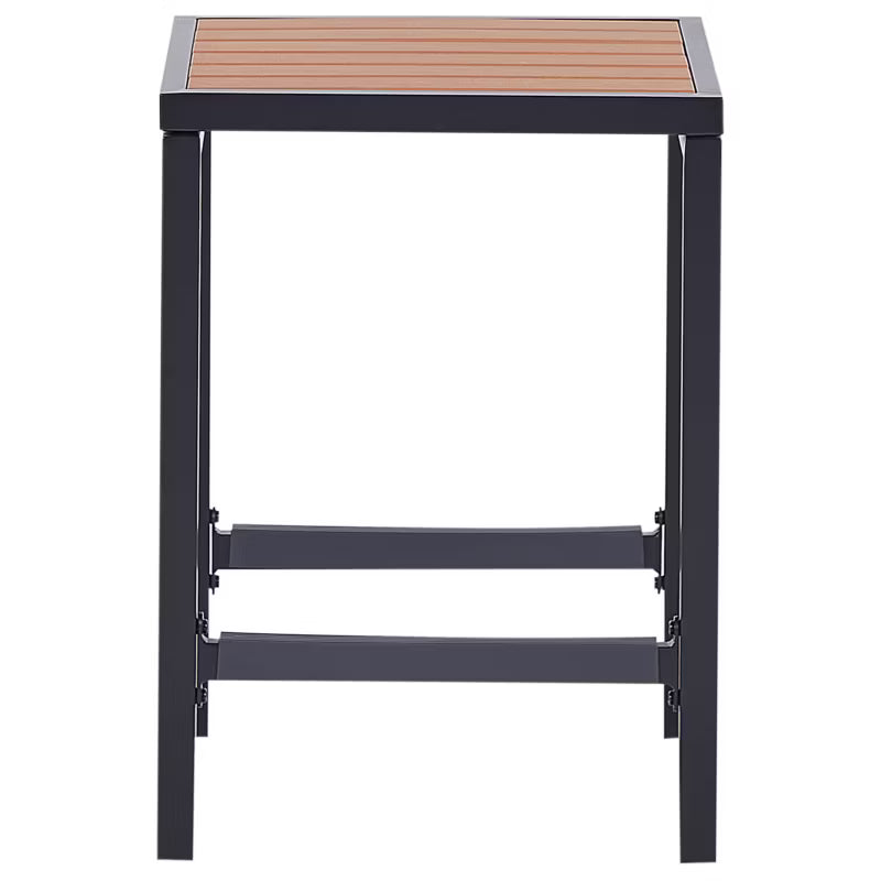 Havebarstol Avetrana 44x40x61 cm Sort Stål