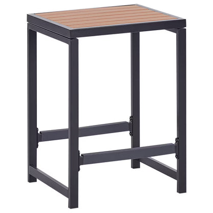 Havebarstol Avetrana 44x40x61 cm Sort Stål