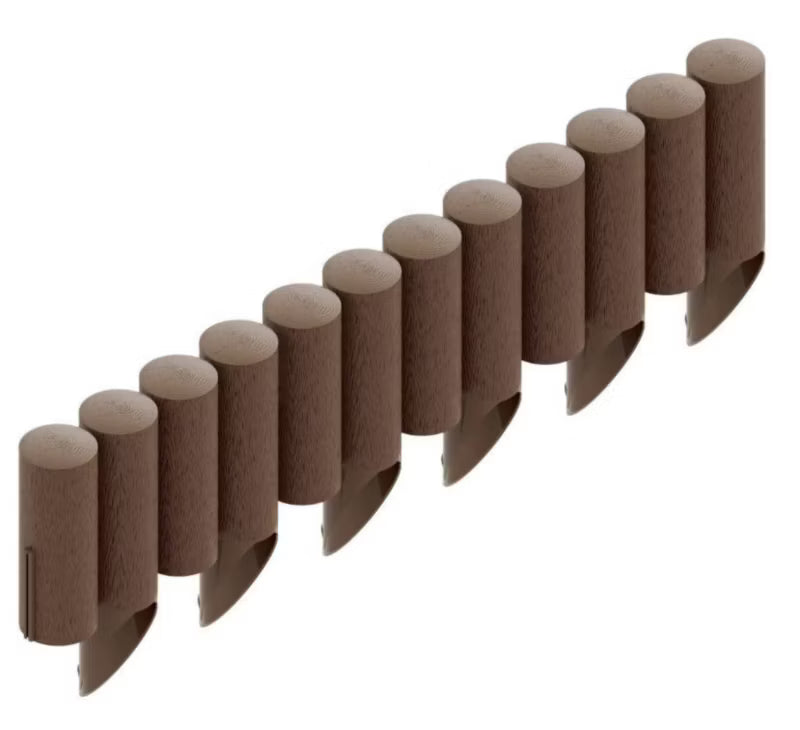 Havebedskant Palisade 25,5 cm 2,3 m Grafit