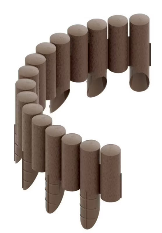 Havebedskant Palisade 25,5 cm 2,3 m Grafit
