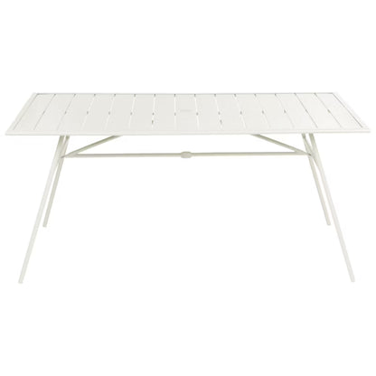 Havebord 160x90 cm Terenzo Beige Metal