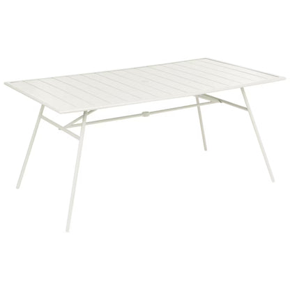 Havebord 160x90 cm Terenzo Beige Metal