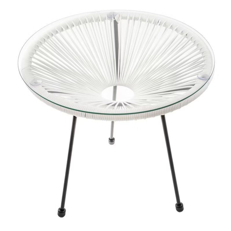 Havebord Acapulco Rund 50 cm Creme