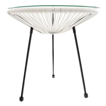 Havebord Acapulco Rund 50 cm Creme