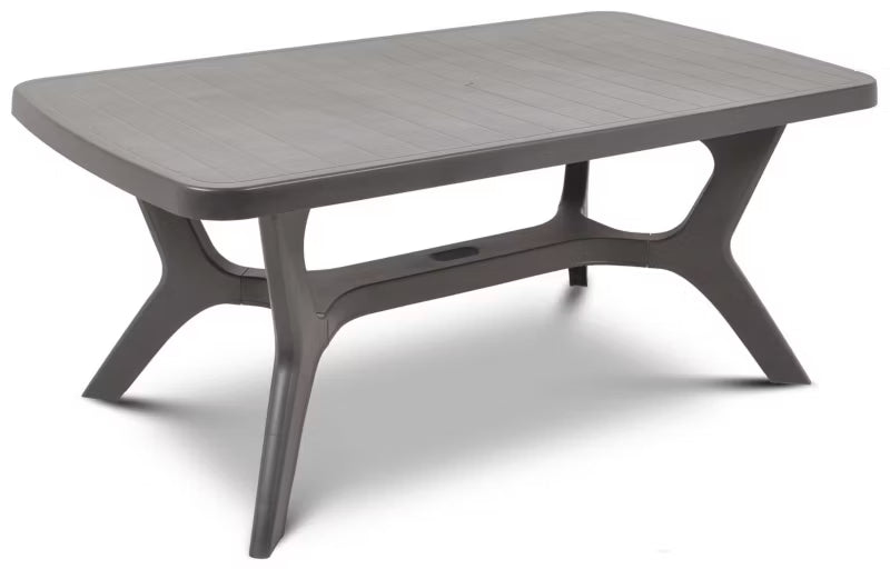 Havebord Baltimore 177x100 cm Cappuccino Polypropylen