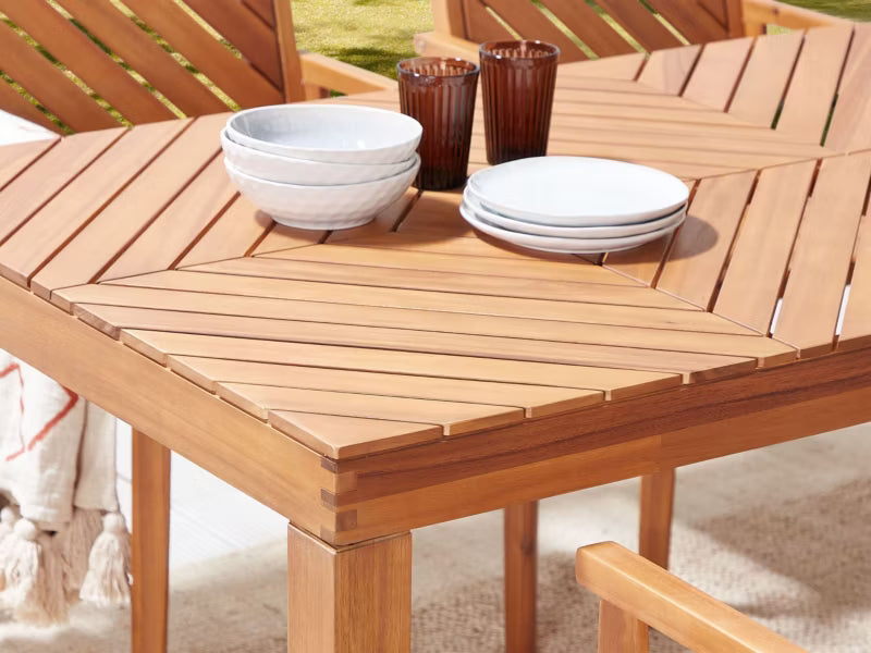 Havebord Baratti 180x90 cm Brun Akacietræ