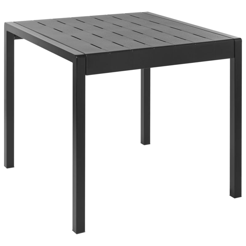 Havebord Bartica 81x84 cm Sort